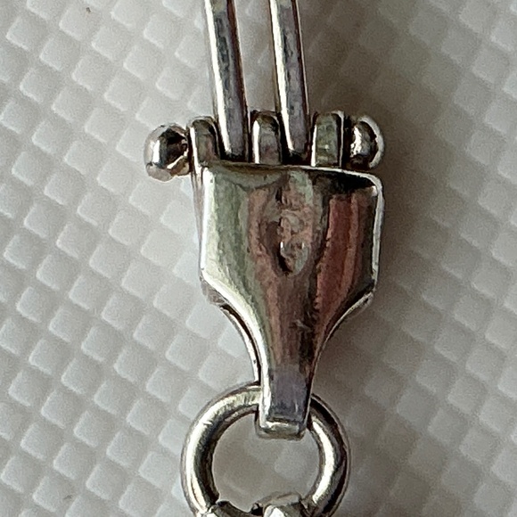Sterling Silver Bracelet Vintage Made in Italy - Picture 3 of 6
